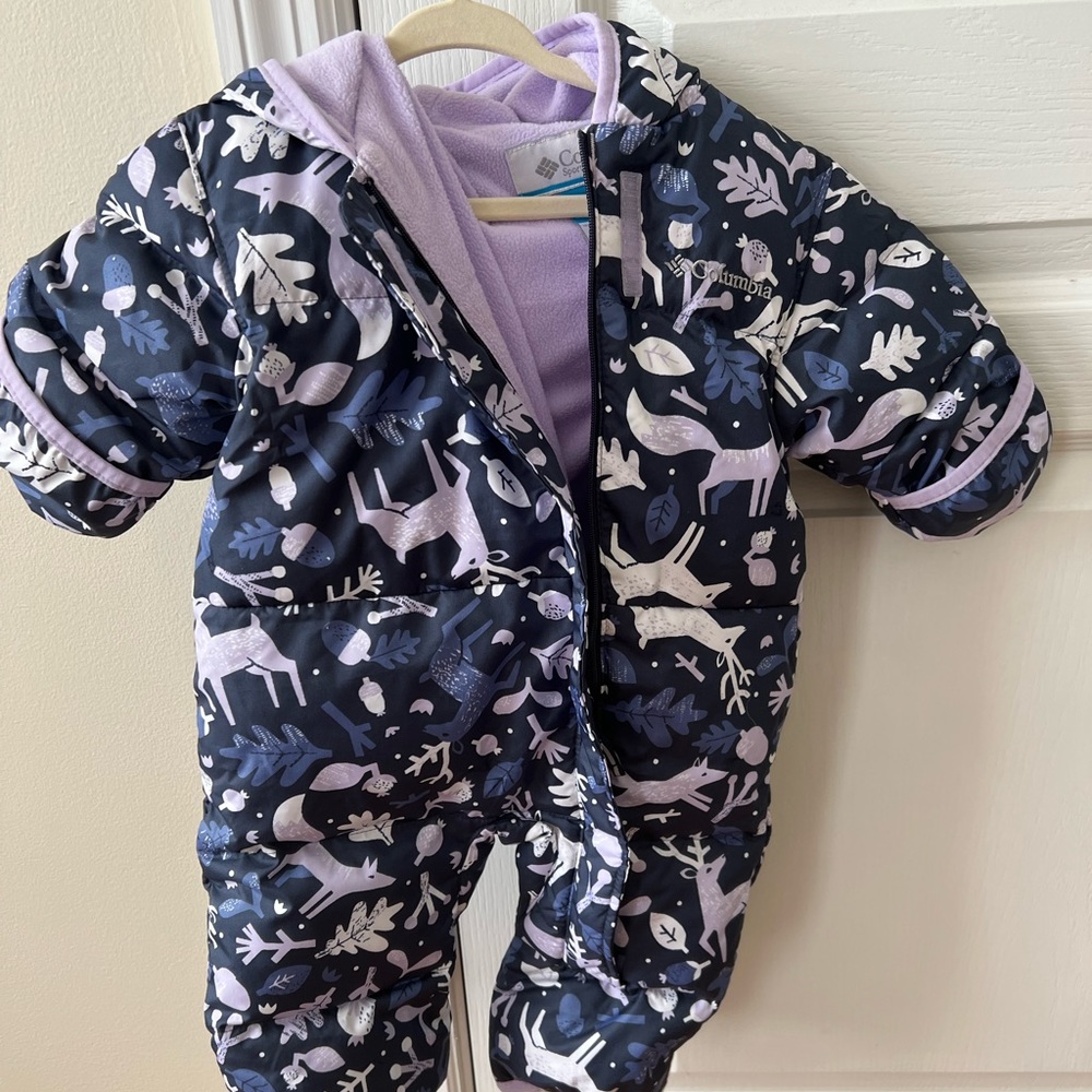 Girls Columbia snowsuit